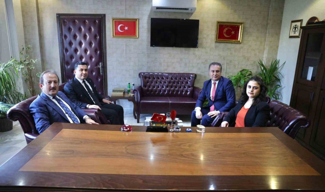 ERSİN VALİSİ ALİ HAMZA PEHLİVAN, ANAMUR ADLİYESİNİ ZİYARET ETTİ.