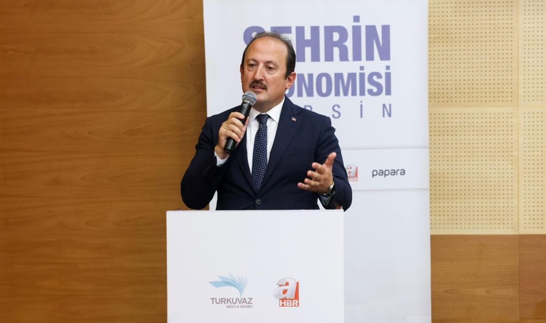 MERSİN VALİSİ ALİ HAMZA PEHLİVAN, 'ŞEHİR EKONOMİSİ MERSİN' PROGRAMINA KATILDI.