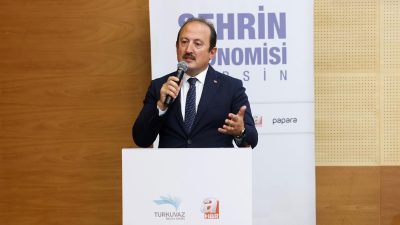 MERSİN VALİSİ ALİ HAMZA PEHLİVAN, 'ŞEHİR EKONOMİSİ MERSİN' PROGRAMINA KATILDI.