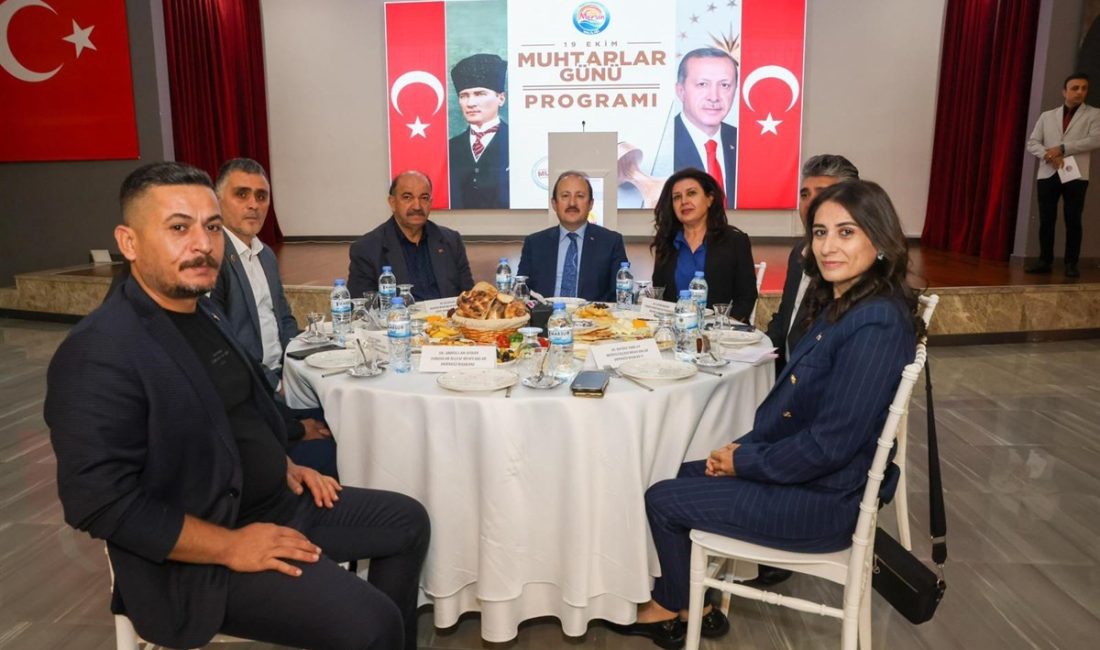 MERSİN VALİSİ ALİ HAMZA PEHLİVAN, ‘MUHTARLAR GÜNÜ’ DOLAYISIYLA DÜZENLENEN PROGRAMDA