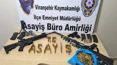 VİRANŞEHİR’DE SİLAH KAÇAKÇILIĞI OPERASYONU: 2 GÖZALTI
