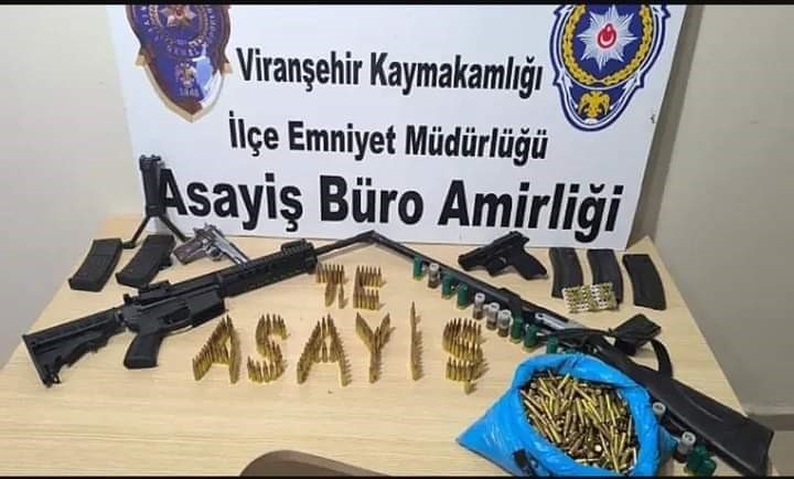VİRANŞEHİR’DE SİLAH KAÇAKÇILIĞI OPERASYONU: 2 GÖZALTI