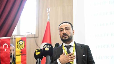 YENİ MALATYASPOR BAŞKANI ŞAHİN ALTUNOK, FUTBOLCULARIN VE ŞEHRİN YAŞADIĞI BÜYÜK