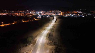 YEŞİLKENT BAĞLANTI KÖPRÜSÜ IŞIL IŞIL OLDU