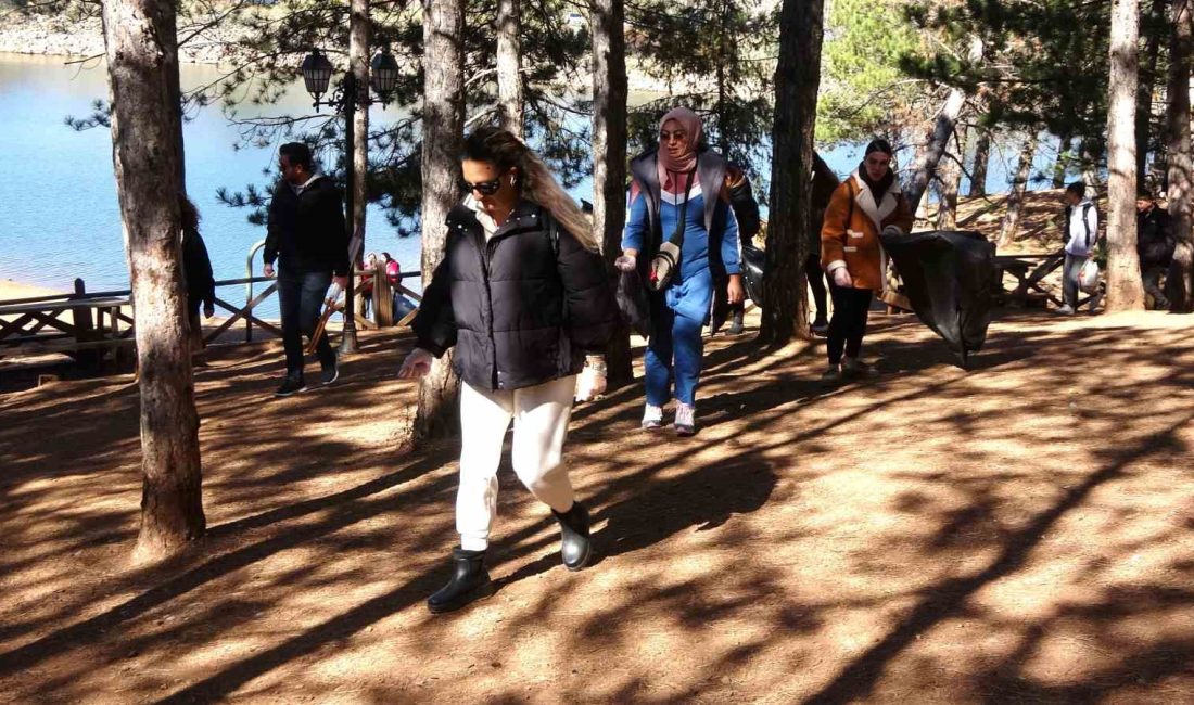 YOZGAT ÇAMLIĞI MİLLİ PARKINDA ÇEVRE TEMİZLİĞİ ETKİNLİĞİ DÜZENLENDİ