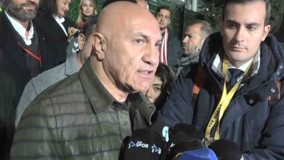 SAMSUNSPOR BAŞKANI YÜKSEL YILDIRIM FENERBAHÇE İLE 2-2 BERABERE KALDIKLARI MAÇIN