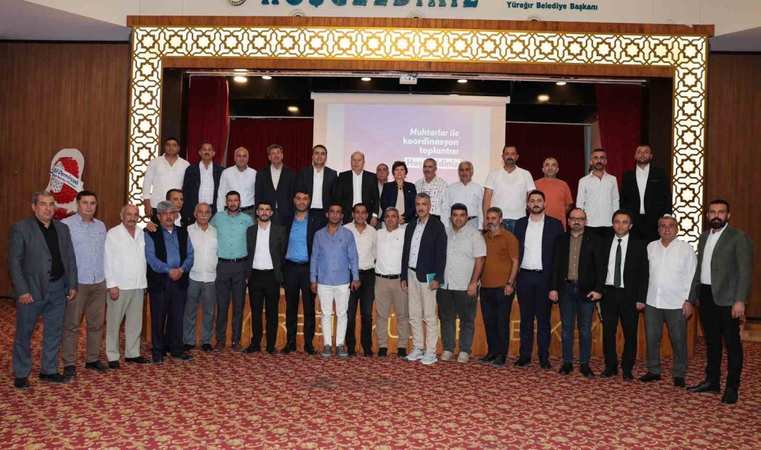 YÜREĞİR BELEDİYE BAŞKANI ALİ DEMİRÇALI, KAHVALTIDA MUHTARLARLA BULUŞTU.