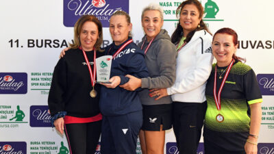 Osmangazi Belediyesi ve Bursa Veteran Masa Tenisçileri Spor Kulübü işbirliğinde