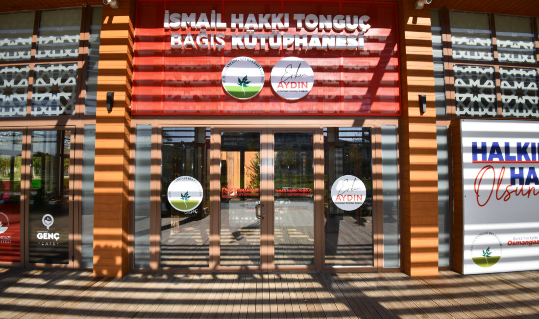 Osmangazi Belediyesi tarafından kente kazandırılan 14’üncü kütüphane olan İsmail Hakkı