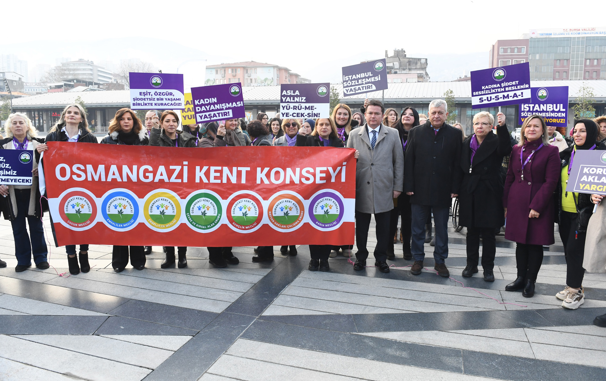 25 Kasım Kadına Yönelik Şiddete Karşı Uluslararası Mücadele Günü kapsamında