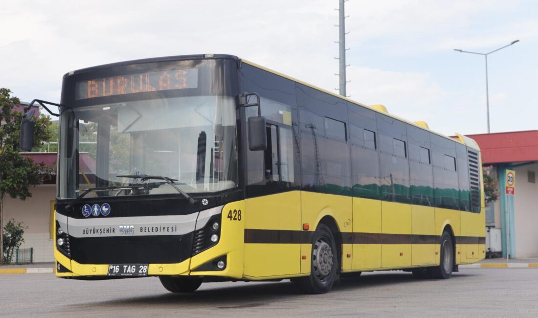 Bursa Büyükşehir Belediyesi, uçuşların yeniden başladığı Yenişehir Havalimanı'na otobüs seferlerini,