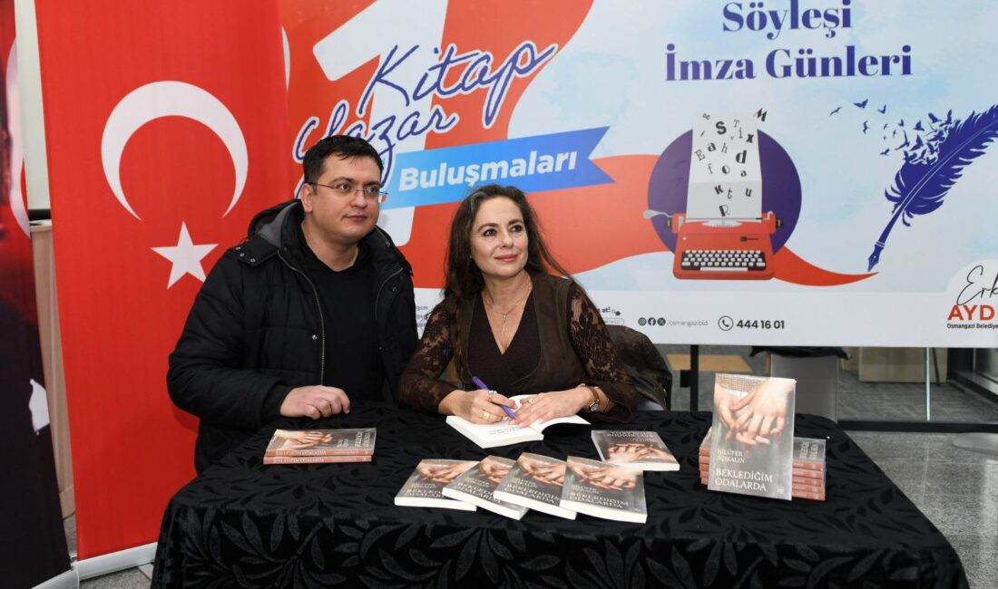 Osmangazi Belediyesi tarafından düzenlenen ‘1 Kitap 1 Yazar’ buluşmalarının son