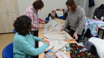 Nilüfer Belediyesi bünyesinde çalışmalar yapan Nilüfer Sürekli Eğitim Merkezi’nin kadınlara