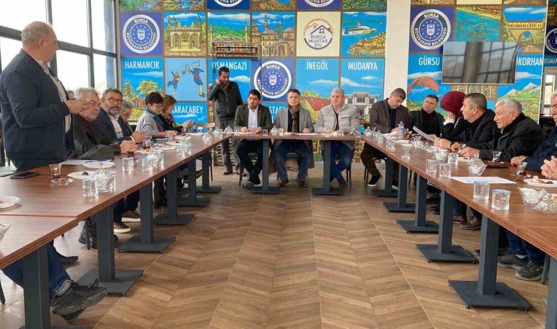 Bursa Büyükşehir Belediyesi, Gökdere Muhtar Evi’nin daha verimli ve aktif