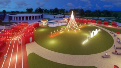 Yeni yıl heyecanını kentin merkezinde coşkuyla yaşatmaya hazırlanan Bursa Büyükşehir