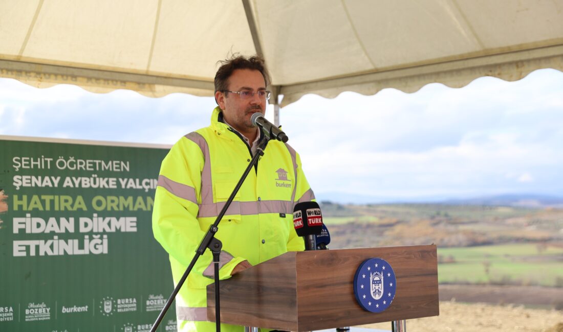 Bursa Büyükşehir Belediyesi tarafından şehit öğretmen Şenay Aybüke Yalçın adına