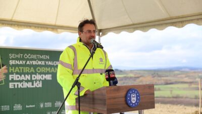 Bursa Büyükşehir Belediyesi tarafından şehit öğretmen Şenay Aybüke Yalçın adına