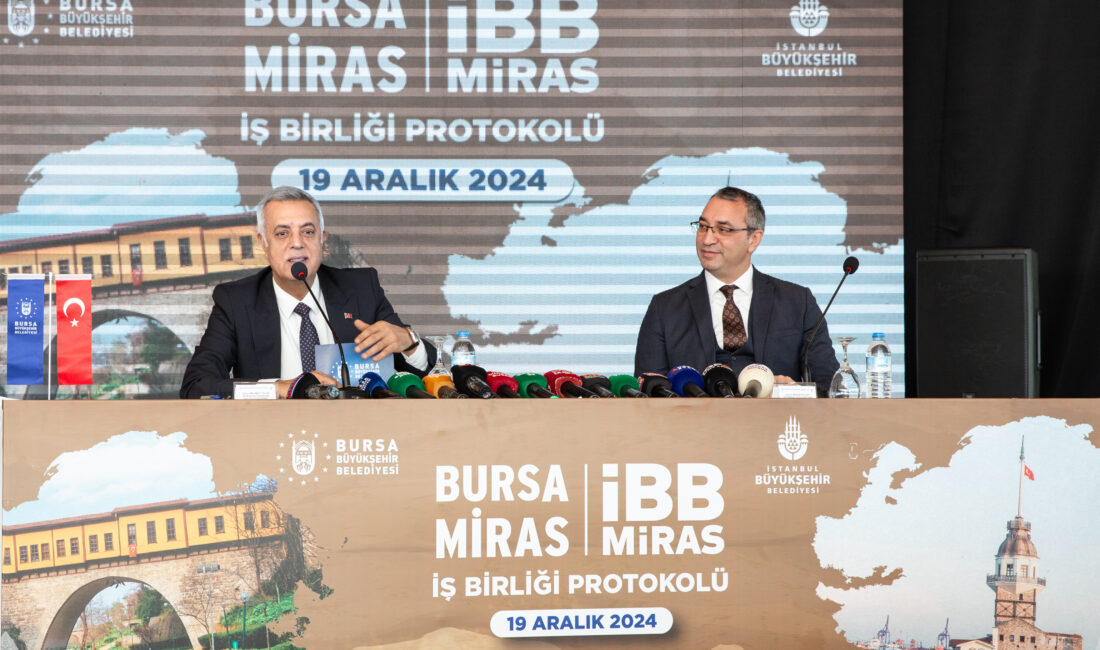 Bursa Büyükşehir Belediyesi ile İstanbul Büyükşehir Belediyesi arasında iki kentin