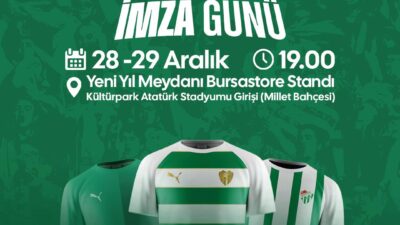 Bursaspor Teknik Direktörü Pablo Martin Batalla ile futbolcular, Büyükşehir Belediyesi