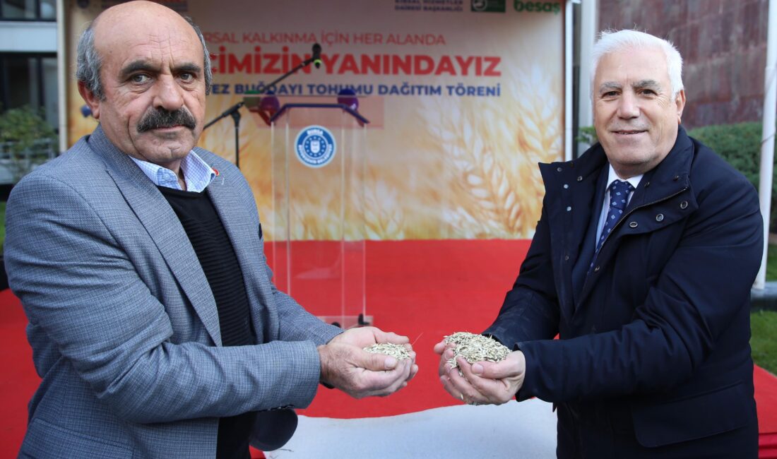 Bursa’da fide fidan desteğinden pazarlamaya kadar her alanda üreticinin yanında