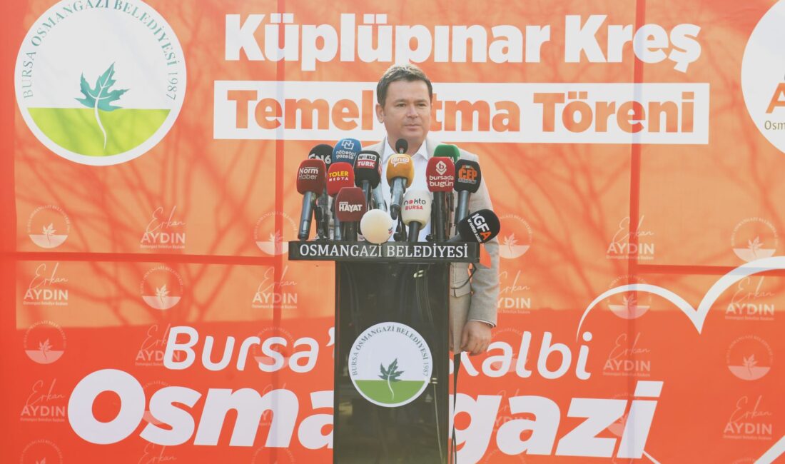 Osmangazi ilçesini  hizmetlerle donatan Osmangazi Belediye Başkanı Erkan Aydın,