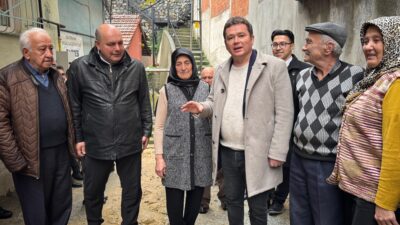 Osmangazi Belediye Başkanı Erkan Aydın, seçim döneminde bir vatandaşa daha