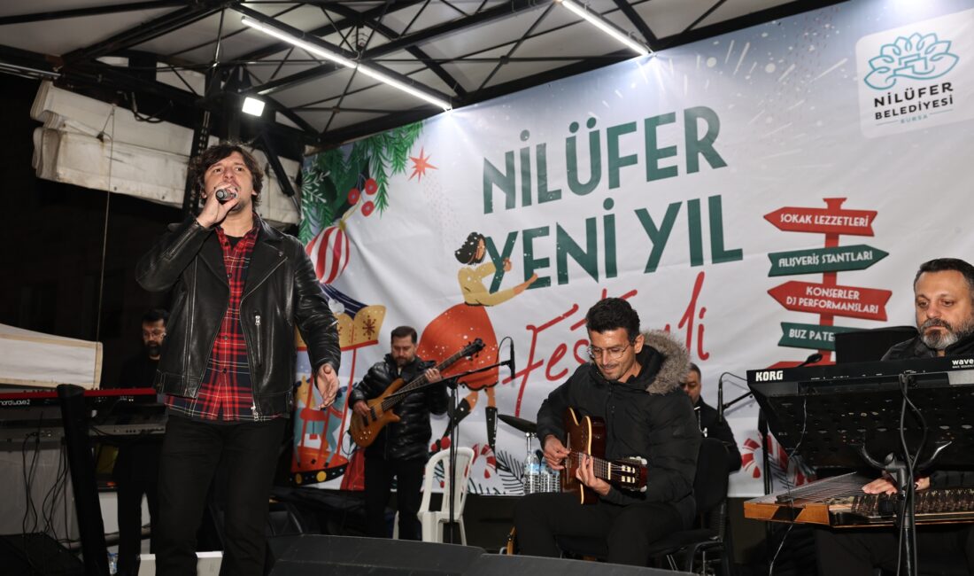 Nilüfer’de yeni yıl heyecanı başladı. 2025 yılına sayılı günler kala,
