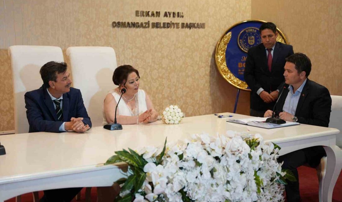 Osmangazi Belediyesi Merinos Nikah Dairesi, 2024 yılında binlerce çiftin mutluluğuna