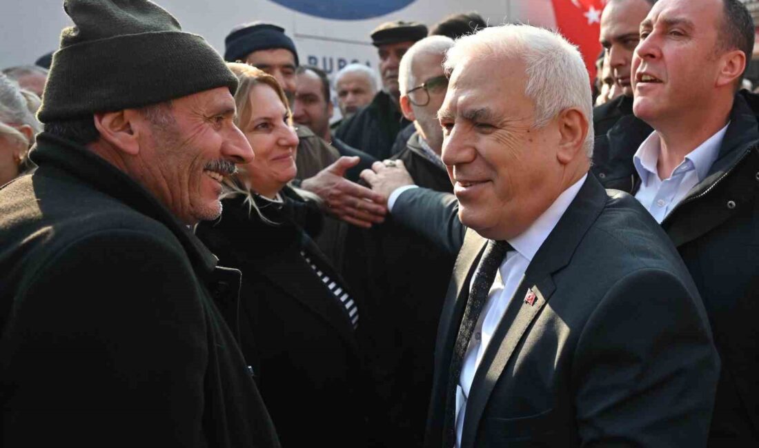 Bursa Büyükşehir Belediye Başkanı Mustafa Bozbey, 17 ilçe arasında hava