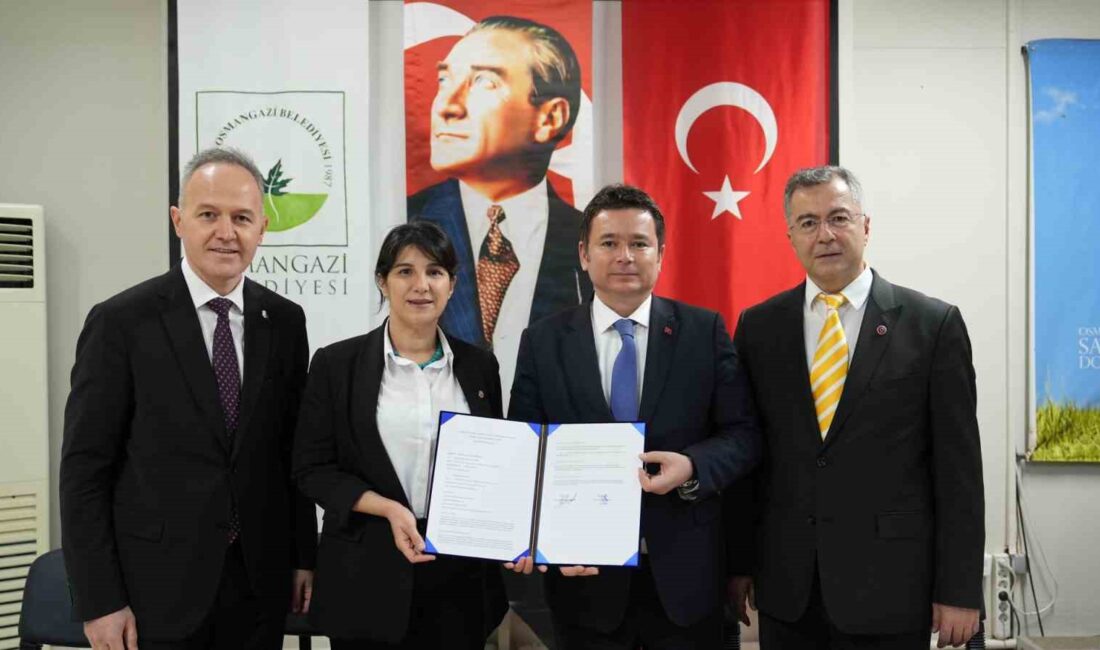 Osmangazi Belediyesi ve Bursa Veteriner Hakimleri Odası arasında imzalanan protokol