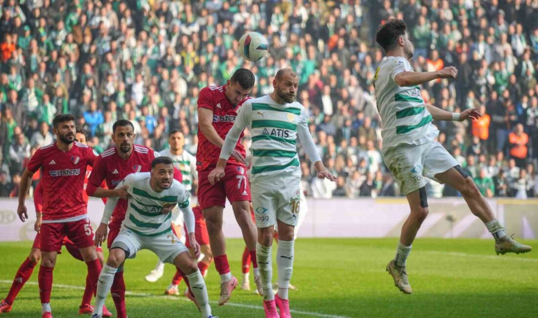 TFF 3. Lig 1. Grup 16. haftasında Bursaspor, sahasında karşılaştığı