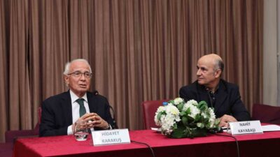 Nilüfer Belediyesi’nin Edebi Kazılar söyleşisine öğretmen, yazar ve şair Hidayet