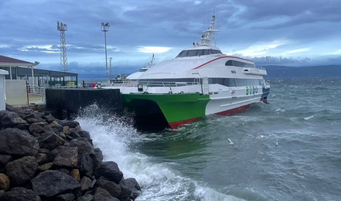 Meteoroloji Genel Müdürlüğünün Marmara Bölgesini etkisi altına alan elverişsiz hava