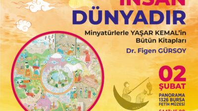 Osmangazi Belediyesi’nin ev sahipliği yaptığı ‘İnsan Dünyadır Minyatürlerle Yaşar Kemal’in