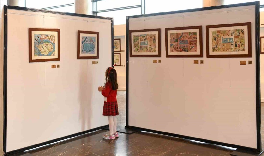 Osmangazi Belediyesi’nin ev sahipliği yaptığı ‘İnsan Dünyadır Minyatürlerle Yaşar Kemal’in