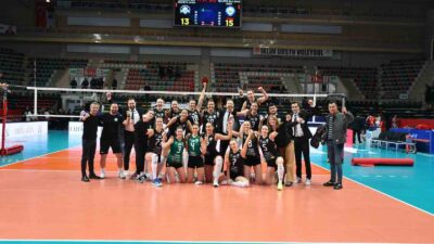 Nilüfer Belediyespor Eker Kadın Voleybol Takımı, deplasmanda karşılaştığı Keçiören Belediyesi