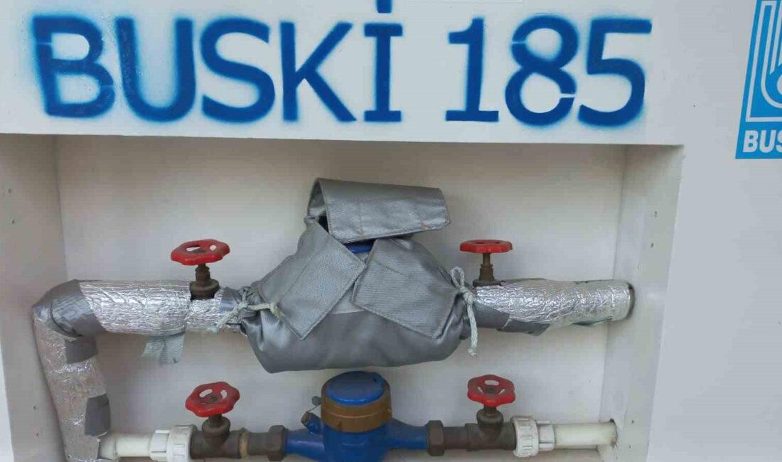 Bursa Büyükşehir Belediyesi BUSKİ Genel Müdürlüğü, su sayaçları ve tesisatlarında