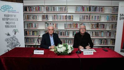 Nilüfer Belediyesi’nin edebiyat dünyasının önemli isimlerini ağırladığı "Şairin Şiir Evreni"