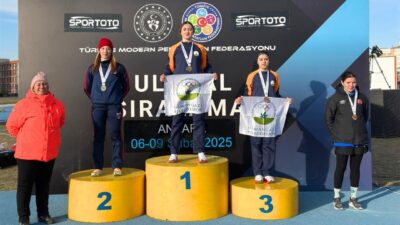 Osmangazi Belediyespor Kulübü sporcuları Eda Özrodop ve Nilsu Mutlu, Ankara’da