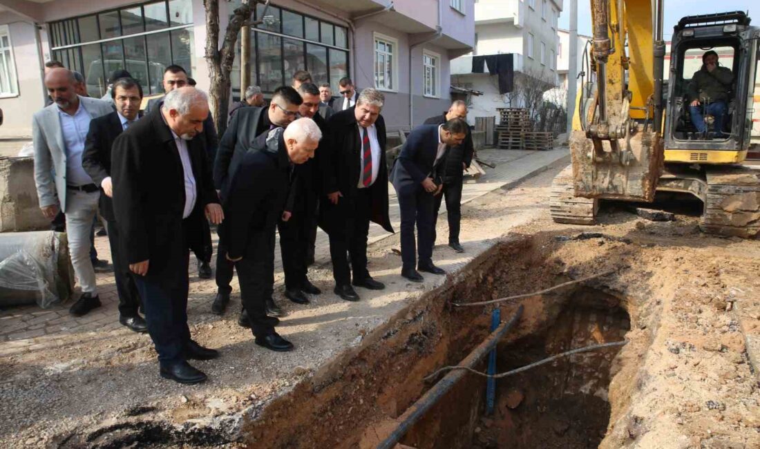 Bursa Büyükşehir Belediye Başkanı Mustafa Bozbey, İnegöl’ün içme suyunda yüzde