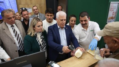 Bursa Büyükşehir Belediyesi’nin vatandaşların uygun fiyatlı ve güvenilir gıdaya daha