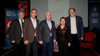 Bursa Büyükşehir Belediyesi tarafından düzenlenen ‘Rekortmen Gezginler Söyleşisi’nin konukları, Unesco