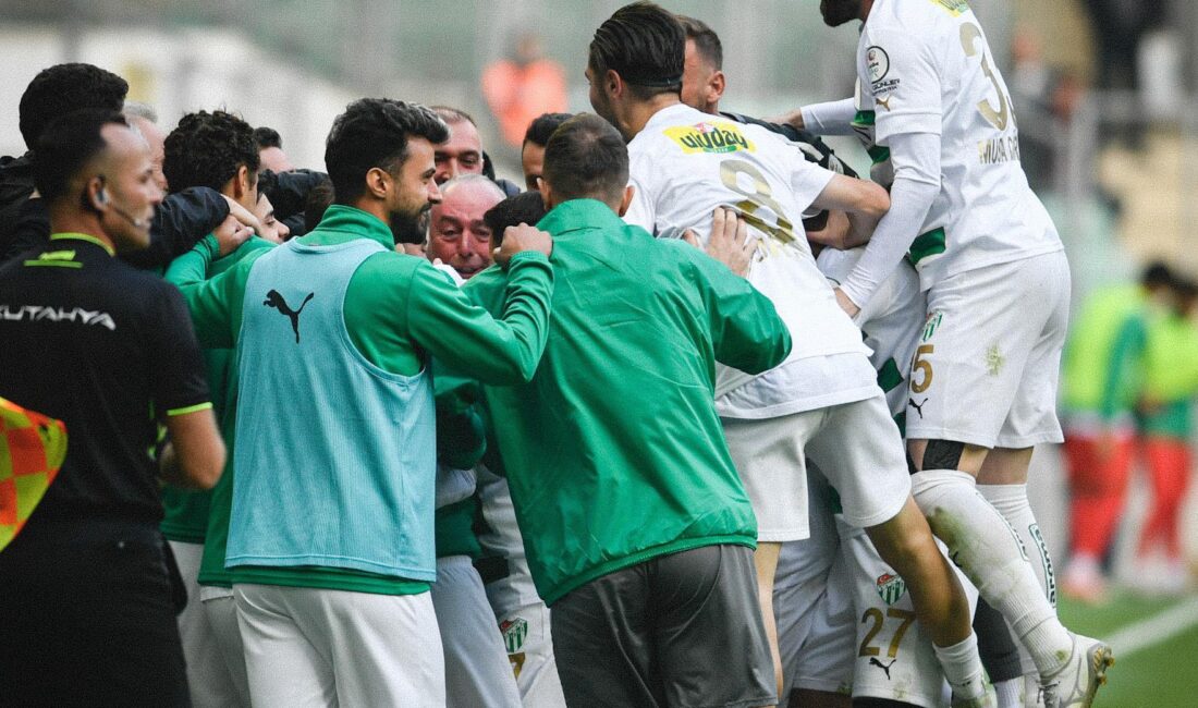 Bursaspor TFF 3. Lig 19. hafta maçında deplasmanda saat 14.00'te