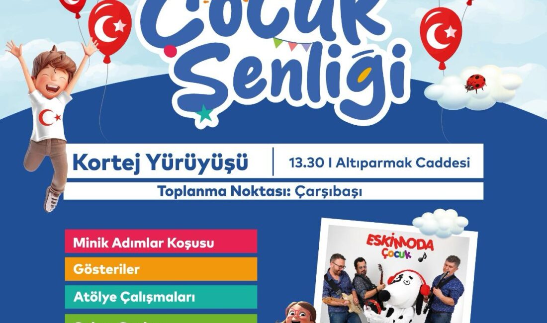Bursa’da ‘23 Nisan Çocuk Şenliği’
