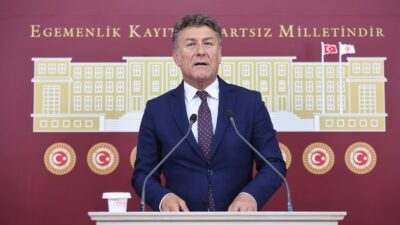 CHP Bursa Milletvekili Orhan Sarıbal, Meclis’te düzenlediği basın toplantısında kuru