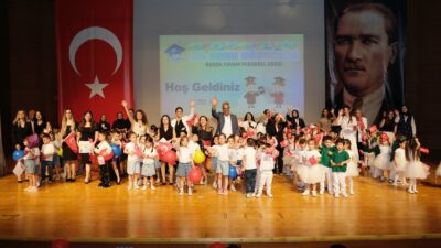 Bursa Büyükşehir Belediyesi çalışanlarının 4-6 yaş arasındaki çocuklarına eğitim veren