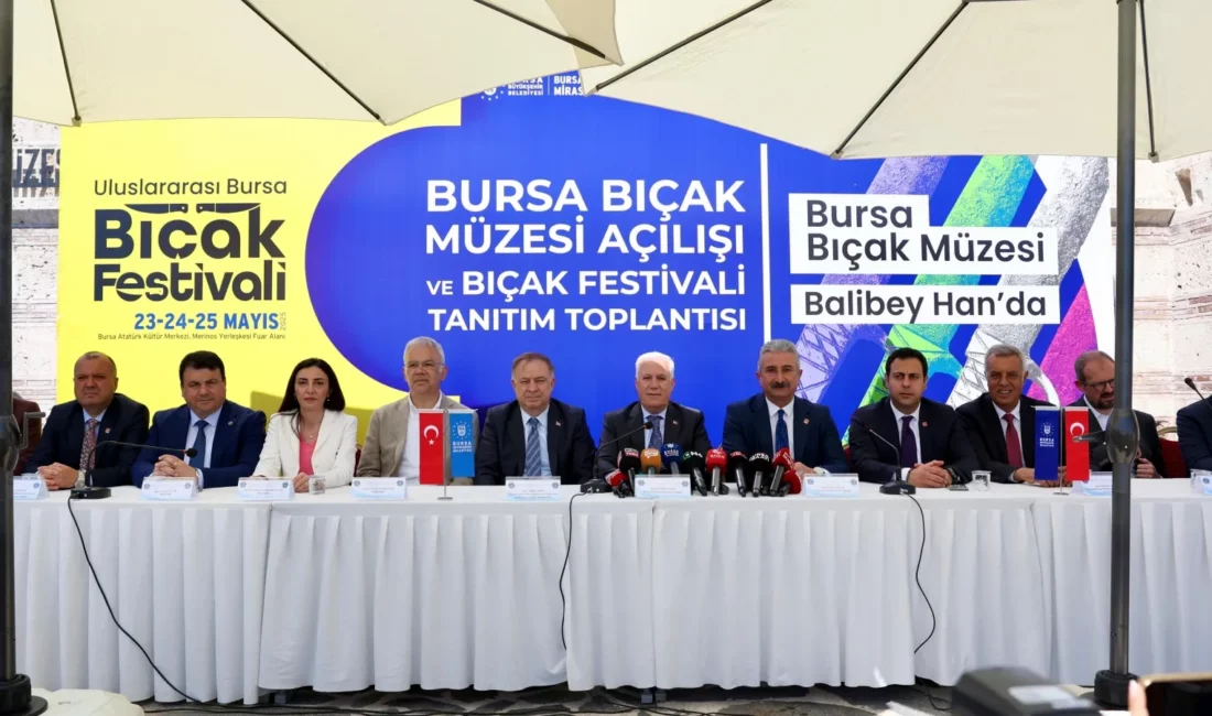 Bursa Büyükşehir Belediyesi, kentin en önemli değerlerinden olan bıçakçılık geleneğini