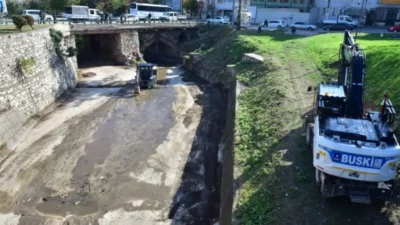 Bursa Büyükşehir Belediyesi, olası taşkın ve sel baskınlarının önüne geçmek