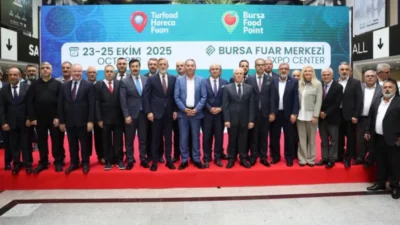 Bursa Food Point Fuarı’nda konuşan Büyükşehir Belediye Başkanı Mustafa Bozbey,