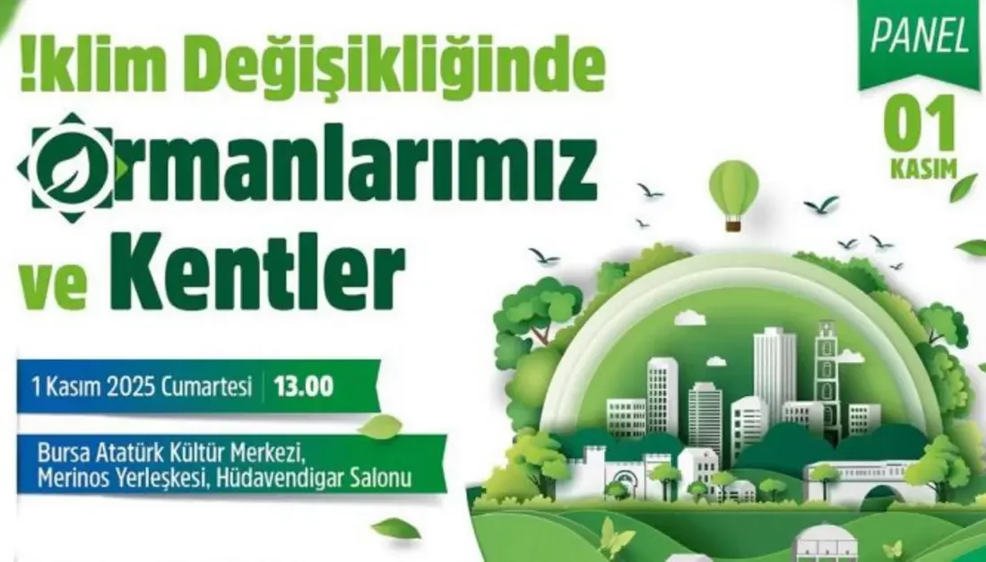 Büyükşehir Belediyesi ve Bursa Kent Konseyi iş birliğiyle düzenlenen İklim